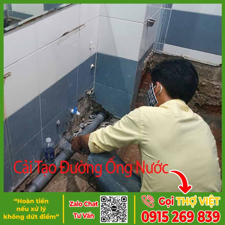 Sửa ống nước âm - Sửa điện nước TPHCM