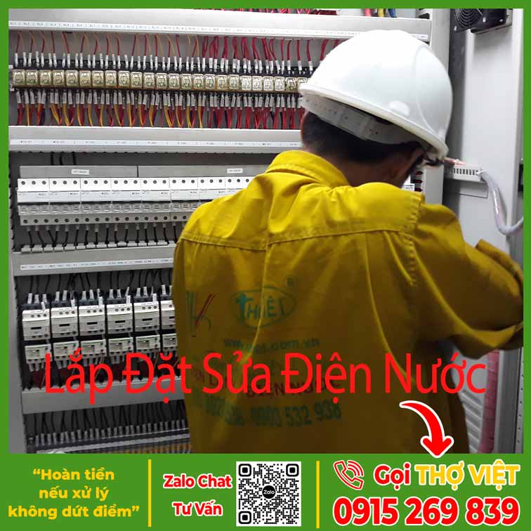Dịch vụ sửa điện lắp đặt điện nước - Lắp đặt sửa chửa điện nước gọi Thợ Việt