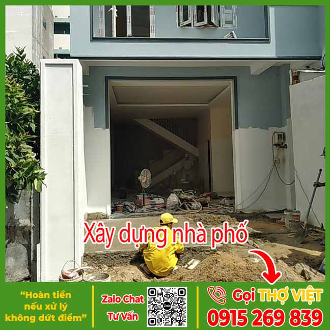 Thi công xây dựng nhà mới - Dịch vụ sửa nhà trọn gói Thợ Việt