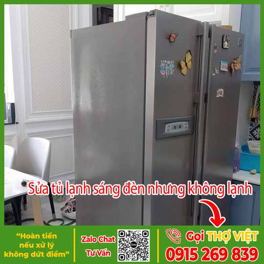 Tủ lạnh không lạnh - DỊch vụ sửa tủ lạnh Thợ Việt